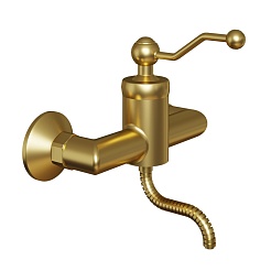 Paini Смеситель для душа Duomo 88PJ511 брашированное золото – фотография-1