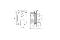 Excellent Смеситель Clever ARAC.4145CR для душа – фотография-2