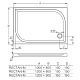 Roltechnik Душевой поддон "RECTAN-М 1200x900" – фотография-7