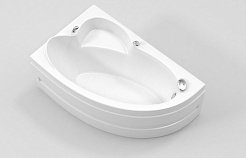 BellSan Акриловая ванна Грета 150x90 R с гидромассажем – фотография-2