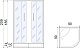 River Душевой уголок Don XL 90/40 MT – картинка-10