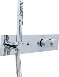 Allen Brau Смеситель для ванны Liberty 5.33010-00 (с внутренней частью, 2 хода) хром – фотография-2