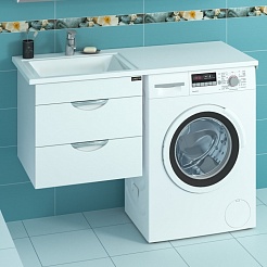 СанТа Тумба под раковину Лидер 56 подвесная – фотография-1