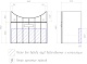 Vigo Тумба под раковину Diana 1-600 Балтика подвесная – картинка-10