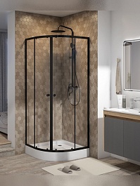 Teymi Душевой уголок Lina 80х80 с поддоном T00502 – фотография-13