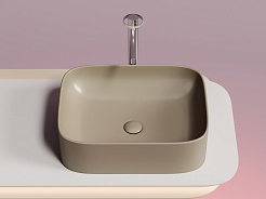 Ceramicanova Мебельная раковина Element 50 CN6052MC капучино матовый – фотография-6