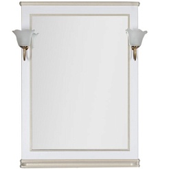 Aquanet Мебель для ванной Валенса 70 белый краколет/золото (182808) – фотография-5