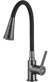 Frap Смеситель для кухни H44 F4044-9 оружейная сталь – фотография-1