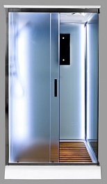 DTO Душевая кабина D129S с LED подсветкой – фотография-1