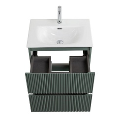 BelBagno Тумба под раковину Uno mini 50 подвесная Еловый матовый – фотография-6