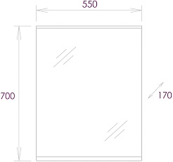 Onika Мебель для ванной Коралл 55 белая – фотография-15