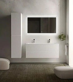 Sancos Тумба с раковиной Snob R 120 bianco раковина Grace 121 CN7016 – фотография-2