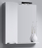 Aqwella Зеркальный шкаф Лайн 75