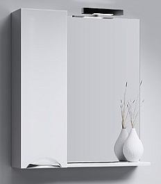 Aqwella Зеркальный шкаф Лайн 75 – фотография-1