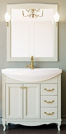 ValenHouse Комплект мебели Эллина 85 слоновая кость, фурнитура золото – фотография-1