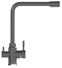 Mixline Смеситель для кухни 35k ML-GS13 (309) темно-серый – фотография-3