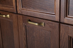 ASB-Woodline Тумба с раковиной Гранда 105 антикварный орех – фотография-3