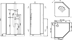 Black&White Душевая кабина Galaxy G8036 – фотография-8