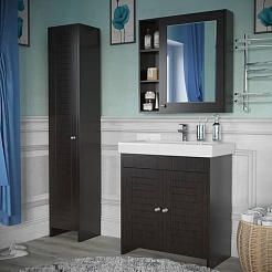 Stella Polare Зеркало-шкаф Монтоне 80 – фотография-4