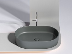 Ceramicanova Мебельная раковина Element 60 CN6048MDH тёмный антрацит матовый – фотография-4