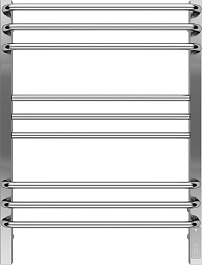 Terminus Полотенцесушитель электрический Соренто П9 500x700 хром – фотография-1