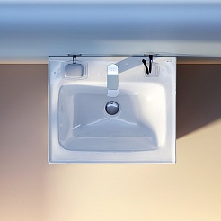 Am.Pm Мебельная раковина X-Joy 55 белая глянцевая – фотография-2