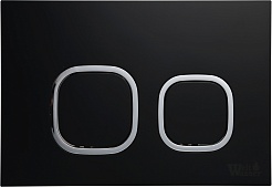 WeltWasser Инсталляция для унитаза Amberg 506 ST BL с черной матовой клавишей смыва – фотография-3