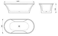 Gemy Акриловая ванна G9228 – фотография-4