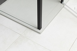 Allen Brau Душевой уголок Priority 100x80 3.31030.BBA/3.31042.BBA чёрный браш – фотография-7