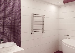 Lemark Полотенцесушитель водяной Linara П7 500x600 хром – фотография-3