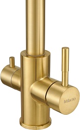 Milacio Смеситель для кухни Ultra MCU.553.GD золото – фотография-3