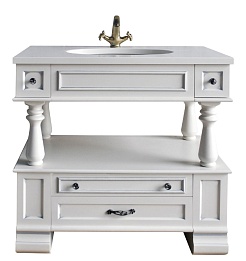 Атолл Мебель для ванной "Джулия 95" ivory – фотография-3