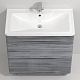 Водолей Тумба с раковиной Adel 100 лиственница структурная контрастно-серая – картинка-9