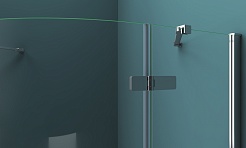 BelBagno Душевой уголок Kraft 90/90 KRAFT-R-2-90-C-Cr стекло прозрачное – фотография-4