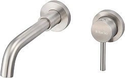 Milacio Смеситель для раковины чаши Ultra MCU.552.SS встраиваемый нержавеющая сталь – фотография-1