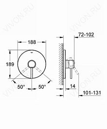 Grohe Смеситель "Atrio 19463001" – фотография-2