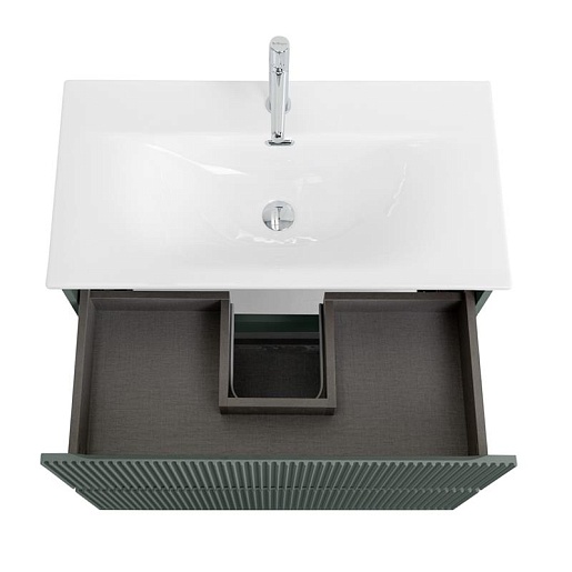 BelBagno Тумба с раковиной Uno mini 90 подвесная Еловый матовый с раковиной BB-8099-3-90 – фотография-6