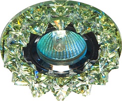 Feron Встраиваемый светильник CD2542 желтый,хром – фотография-1