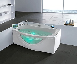 Gemy Акриловая ванна G9072 O L с TV – фотография-2