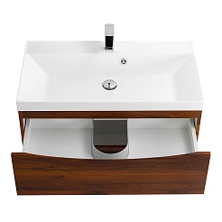 BelBagno Тумба с раковиной Marino 80 подвесная Rovere Ciliegio с раковиной 80/45 MR-AST – фотография-5