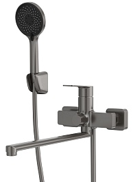 Tokito Смеситель для ванны KOBE вороненая сталь TOK-KOB-1015 – фотография-2