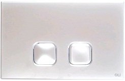 OLI Кнопка смыва Plain хром – фотография-1