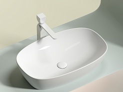 Ceramicanova Мебельная раковина Element 60 CN6049 белая – фотография-2