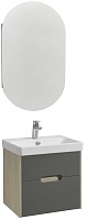 Акватон Мебель для ванной Оливия 55 Грей/Дуб Ойстер