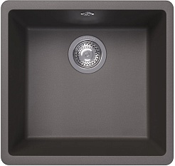 Florentina Мойка кухонная Вега 400 серый шелк – фотография-1