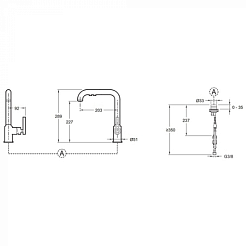 Jacob Delafon Смеситель для кухни Purist 7505D-CP – фотография-2