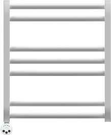 Lemark Полотенцесушитель электрический Melange П7 500x600 белый – фотография-2