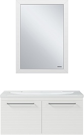 Brevita Мебель для ванной Catania 100 белая – фотография-1