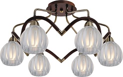 N-Light Люстра 407-06-53ABWBB потолочная – фотография-1