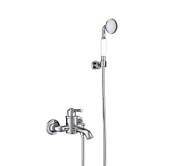 Aquatek Смеситель для ванны с душем Классик AQ1549CR хром – фотография-2